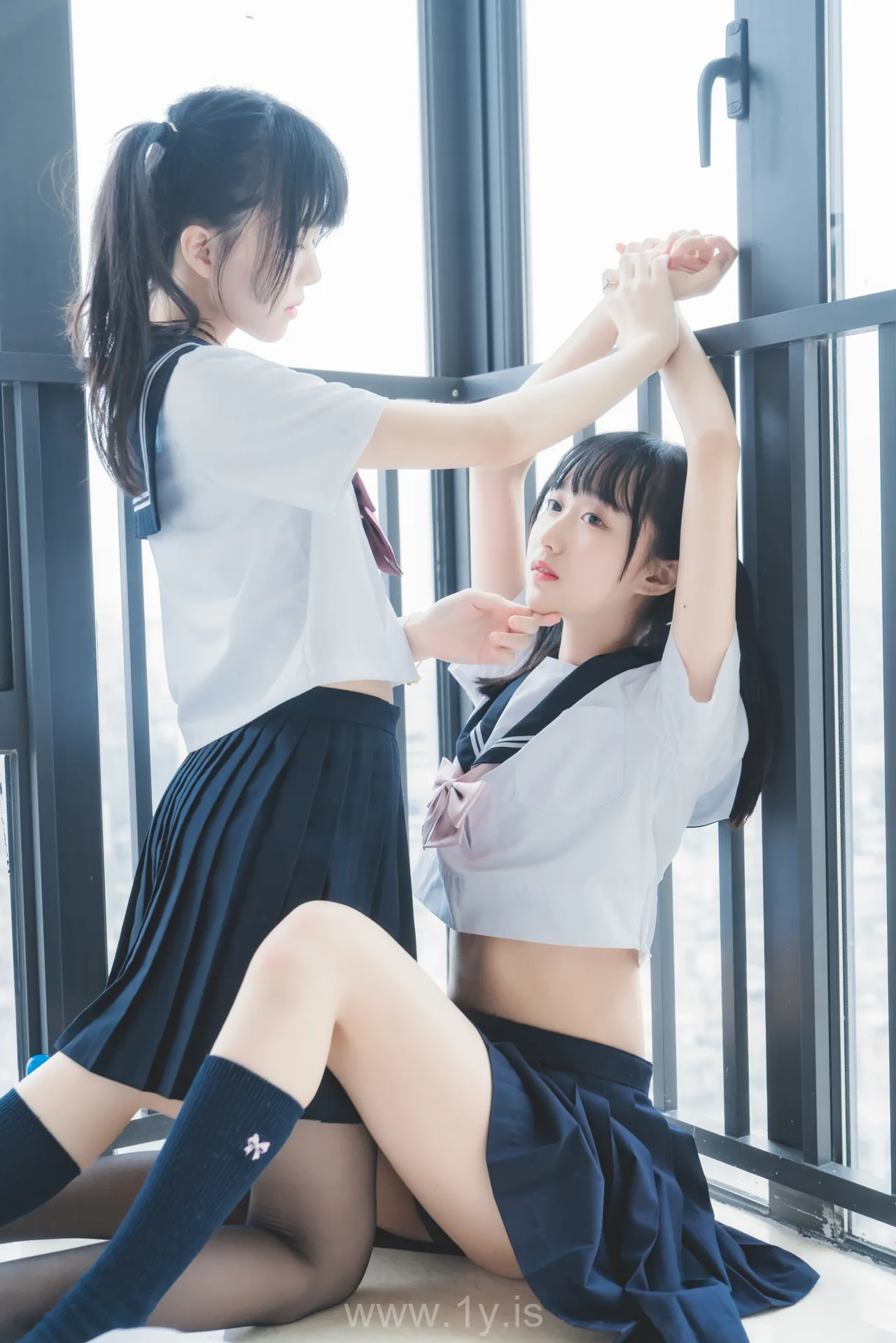 桜桃喵 NO.36 她(制服×制服)
